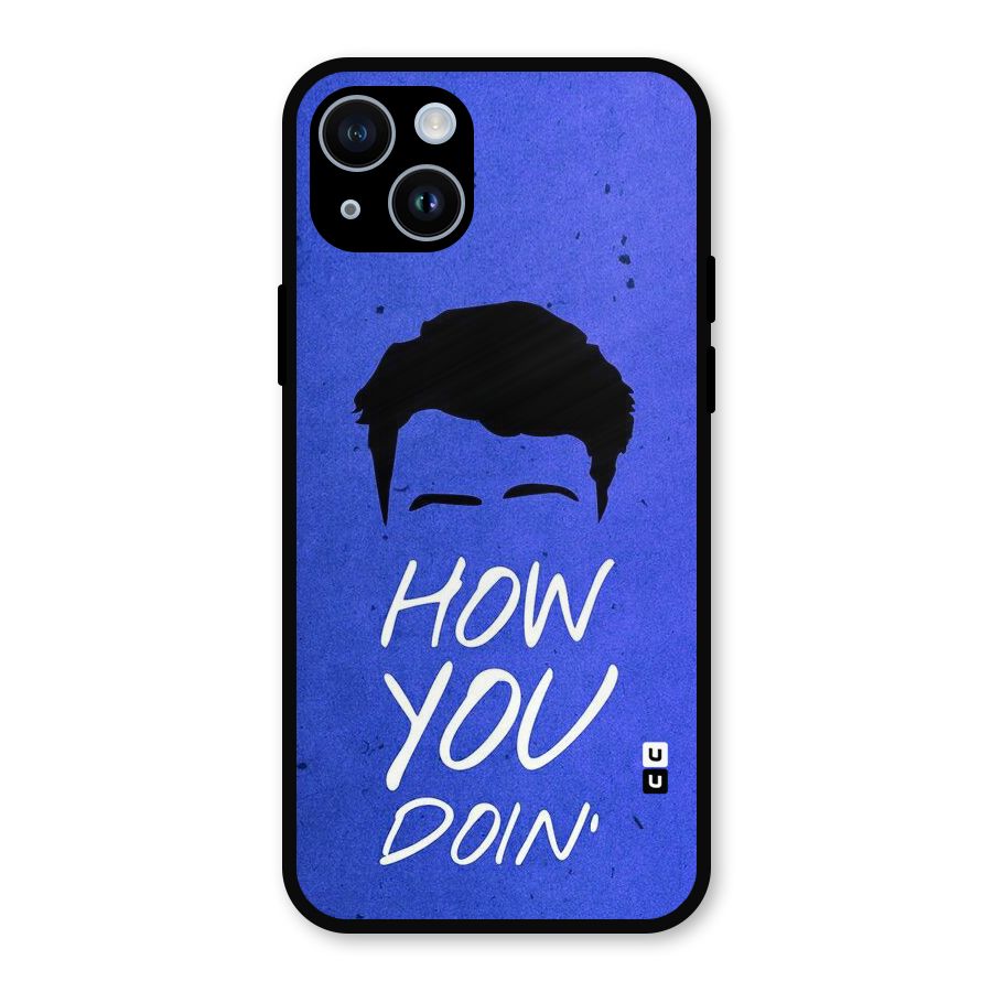 Wassup You Metal Back Case for iPhone 14