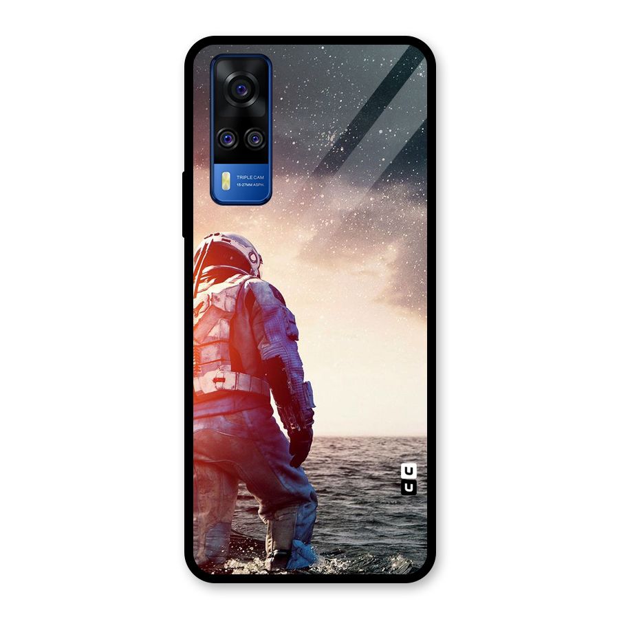 Water Astronaut Glass Back Case for Vivo Y31
