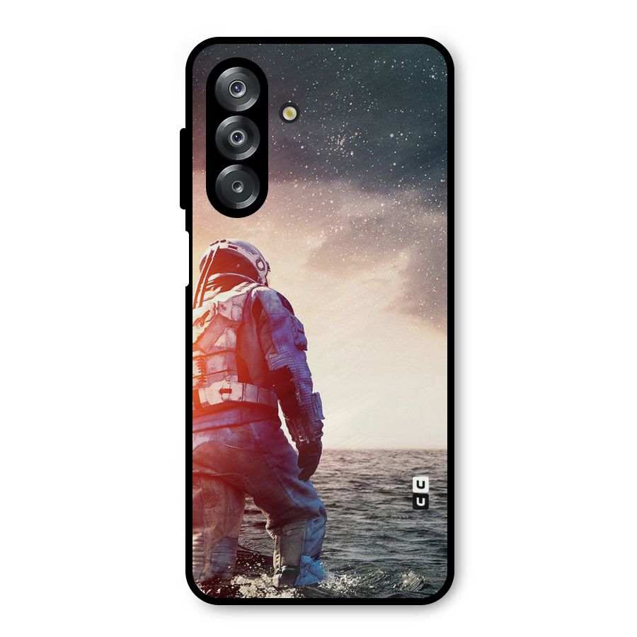 Water Astronaut Metal Back Case for Galaxy A26