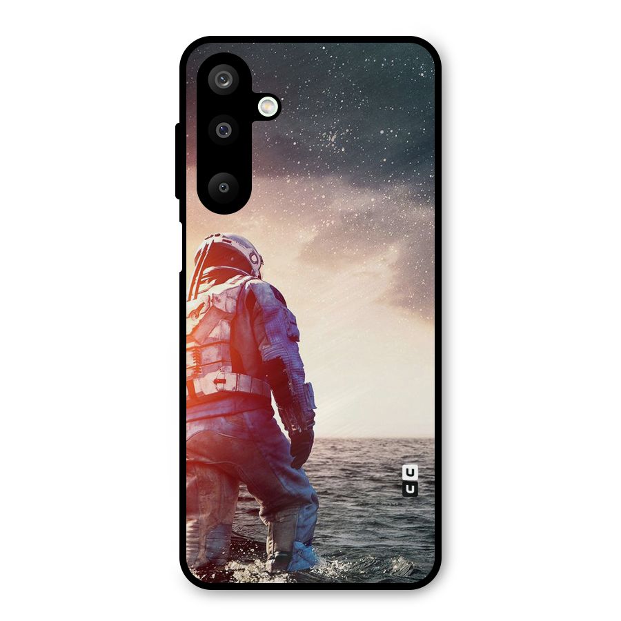 Water Astronaut Metal Back Case for Galaxy M16