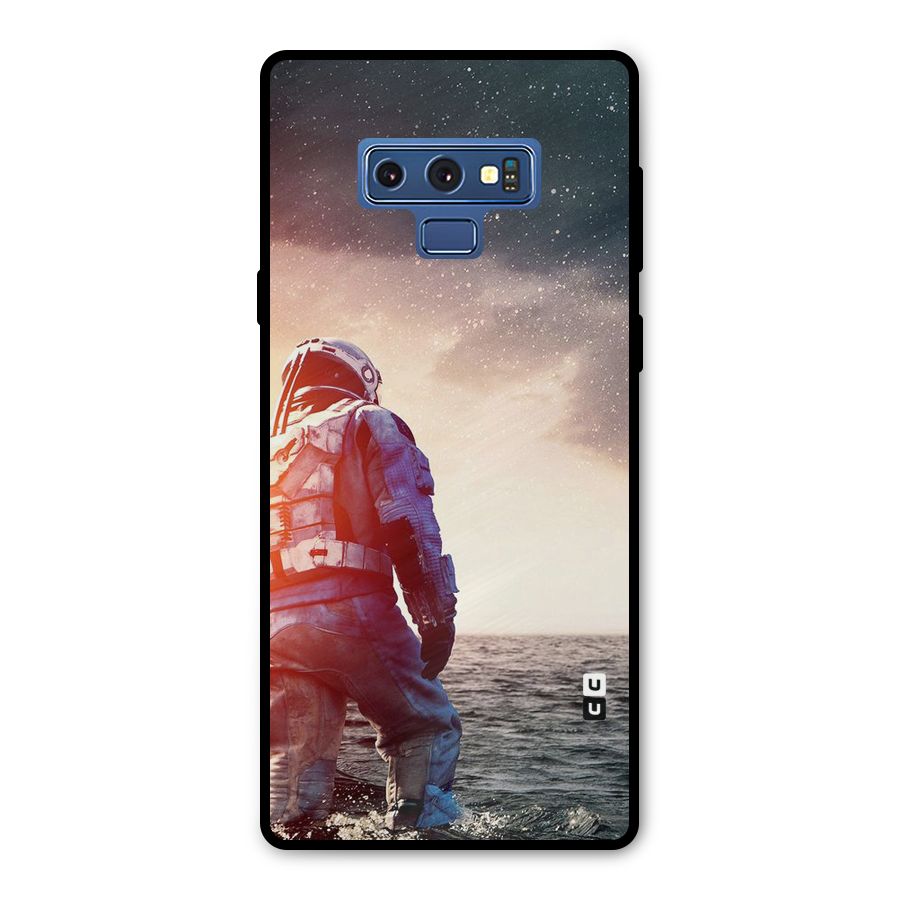 Water Astronaut Metal Back Case for Galaxy Note 9