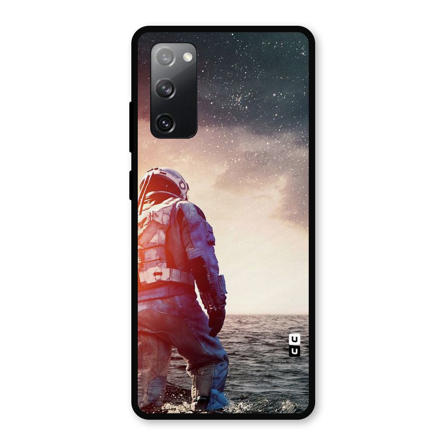 Water Astronaut Metal Back Case for Galaxy S20 FE