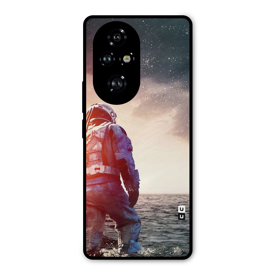 Water Astronaut Metal Back Case for Honor 200 Pro