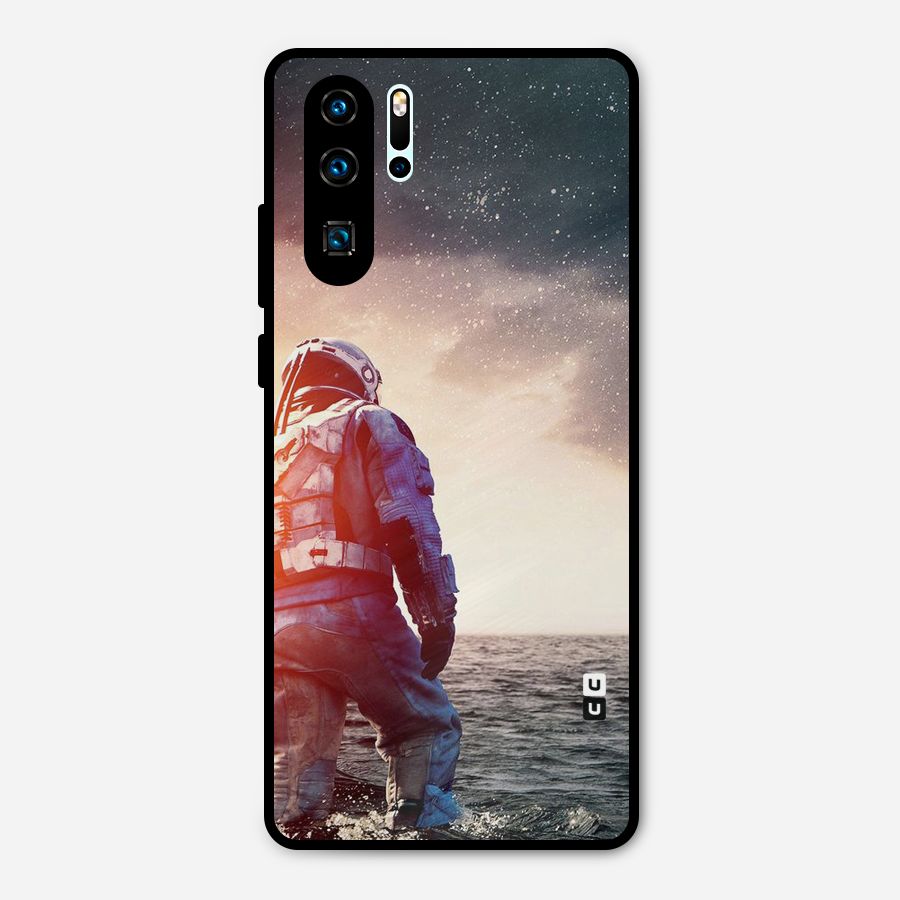 Water Astronaut Metal Back Case for Huawei P30 Pro