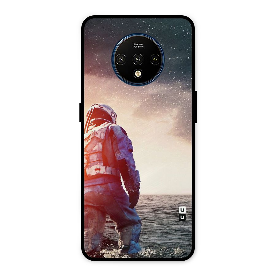 Water Astronaut Metal Back Case for OnePlus 7T
