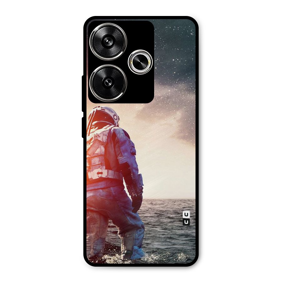 Water Astronaut Metal Back Case for Poco F6