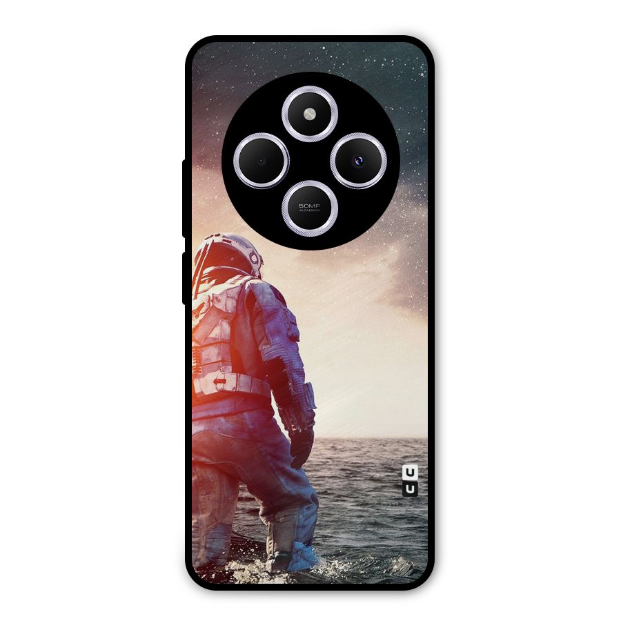 Water Astronaut Metal Back Case for Poco M7