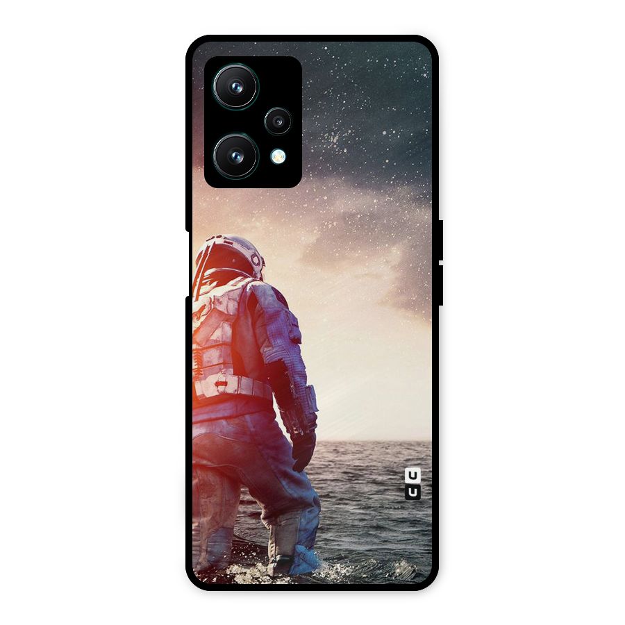 Water Astronaut Metal Back Case for Realme 9 Pro 5G