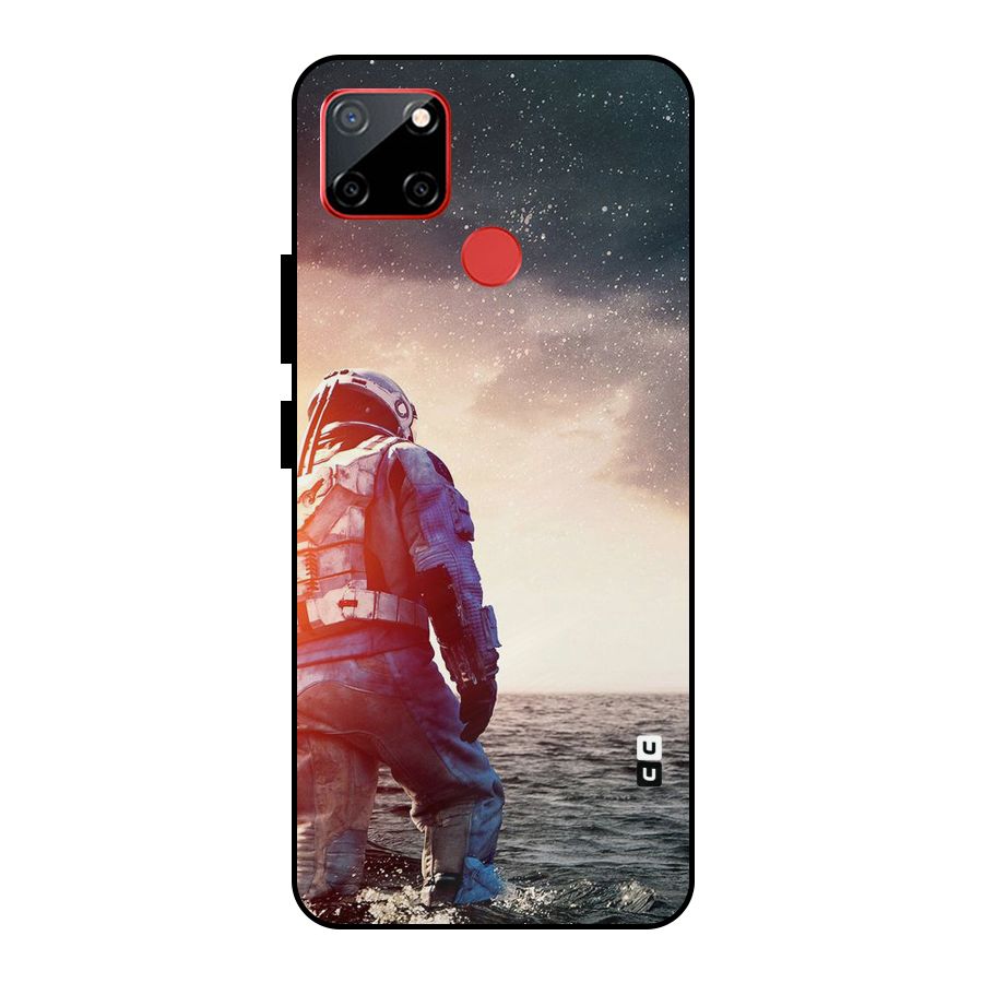 Water Astronaut Metal Back Case for Realme C12