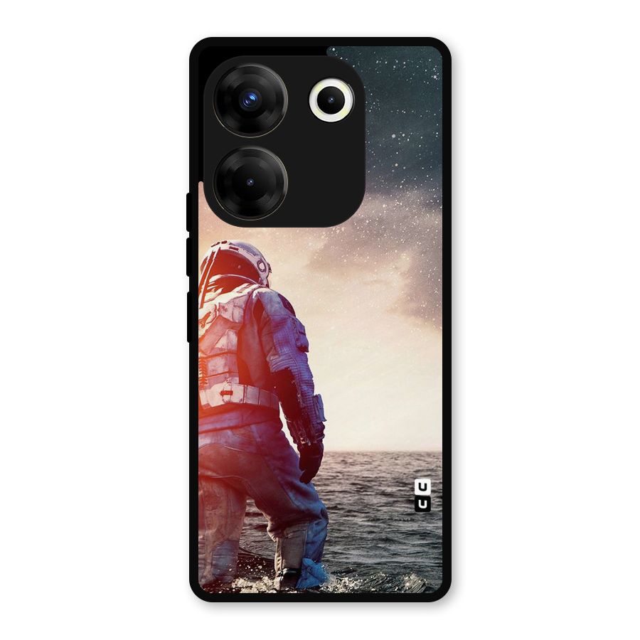 Water Astronaut Metal Back Case for Tecno Camon 20