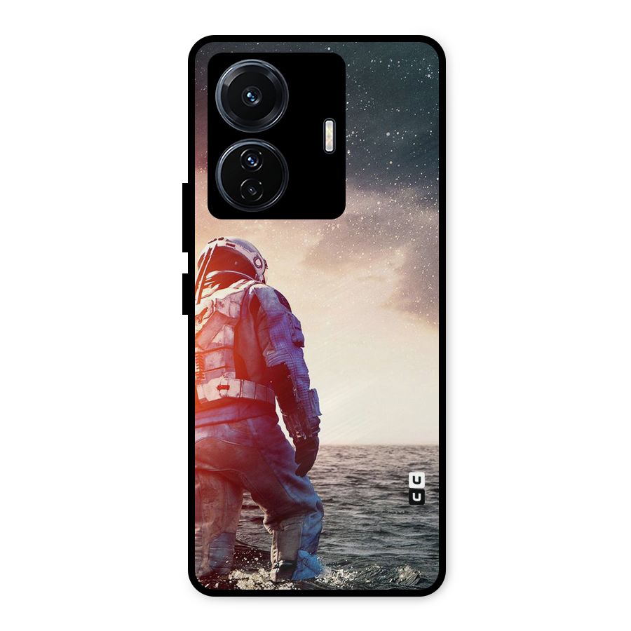 Water Astronaut Metal Back Case for Vivo T1 Pro