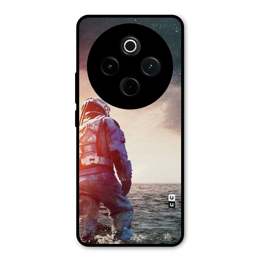 Water Astronaut Metal Back Case for Vivo T4