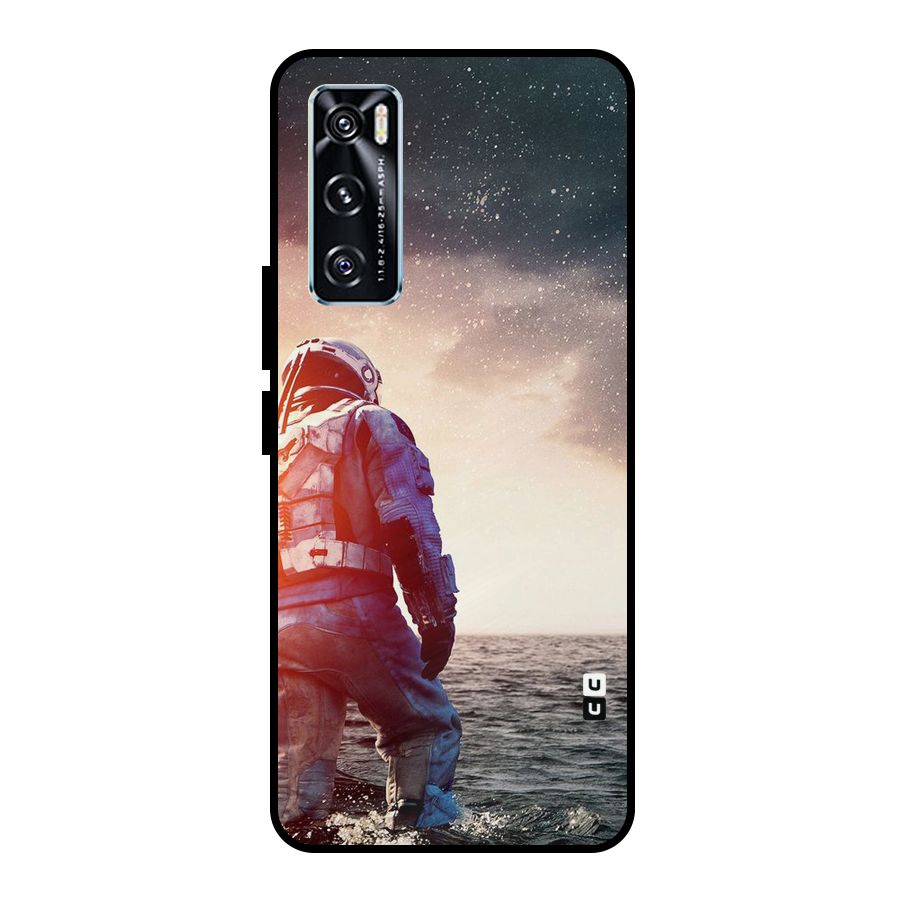 Water Astronaut Metal Back Case for Vivo V20 SE