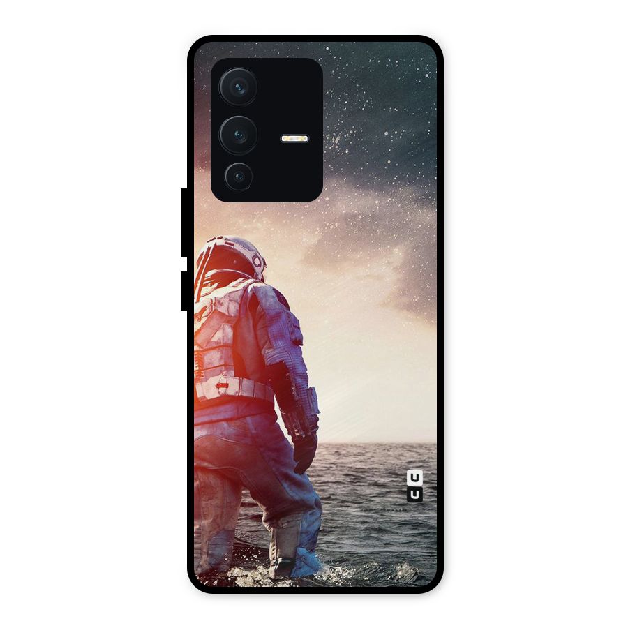 Water Astronaut Metal Back Case for Vivo V23 5G