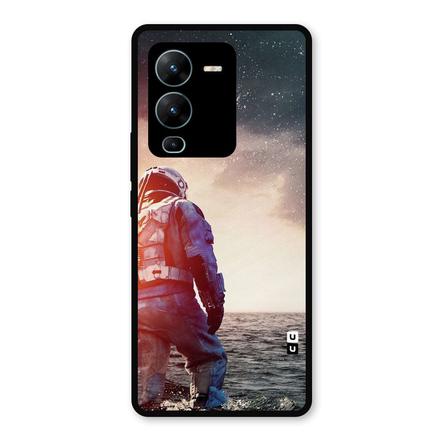 Water Astronaut Metal Back Case for Vivo V25 Pro