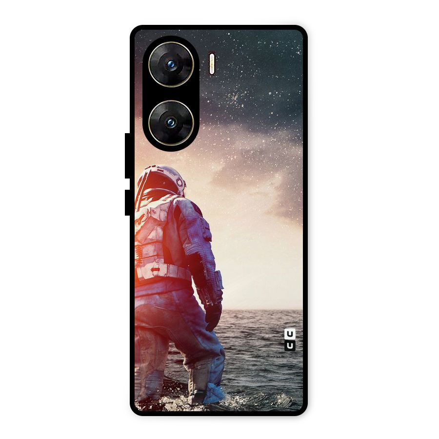 Water Astronaut Metal Back Case for Vivo V29e