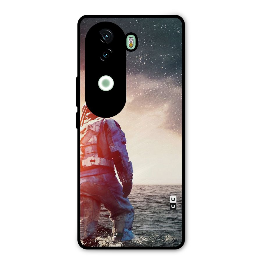 Water Astronaut Metal Back Case for Vivo V40e