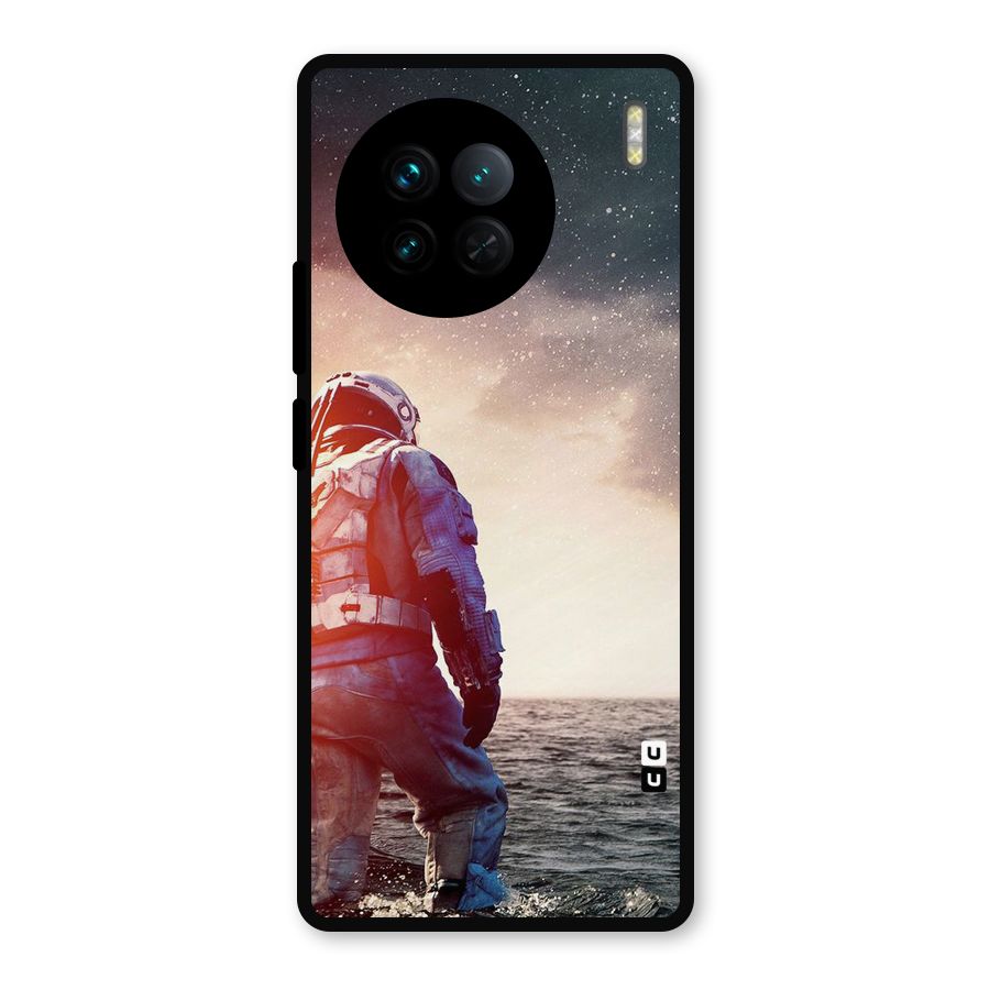Water Astronaut Metal Back Case for Vivo X90