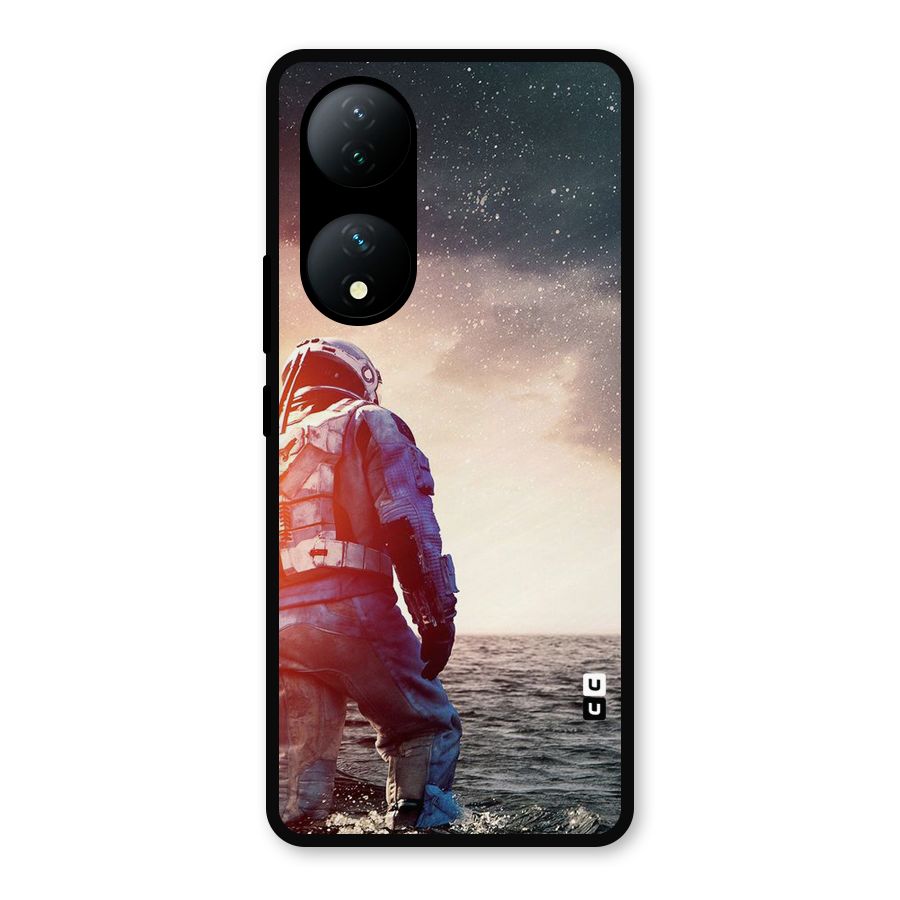 Water Astronaut Metal Back Case for Vivo Y100a