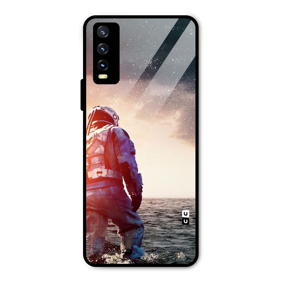 Water Astronaut Metal Back Case for Vivo Y20g