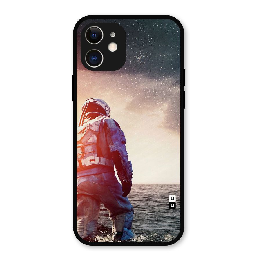 Water Astronaut Metal Back Case for iPhone 12