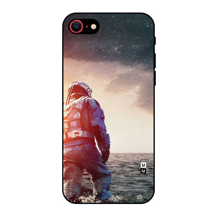 Water Astronaut Metal Back Case for iPhone 7