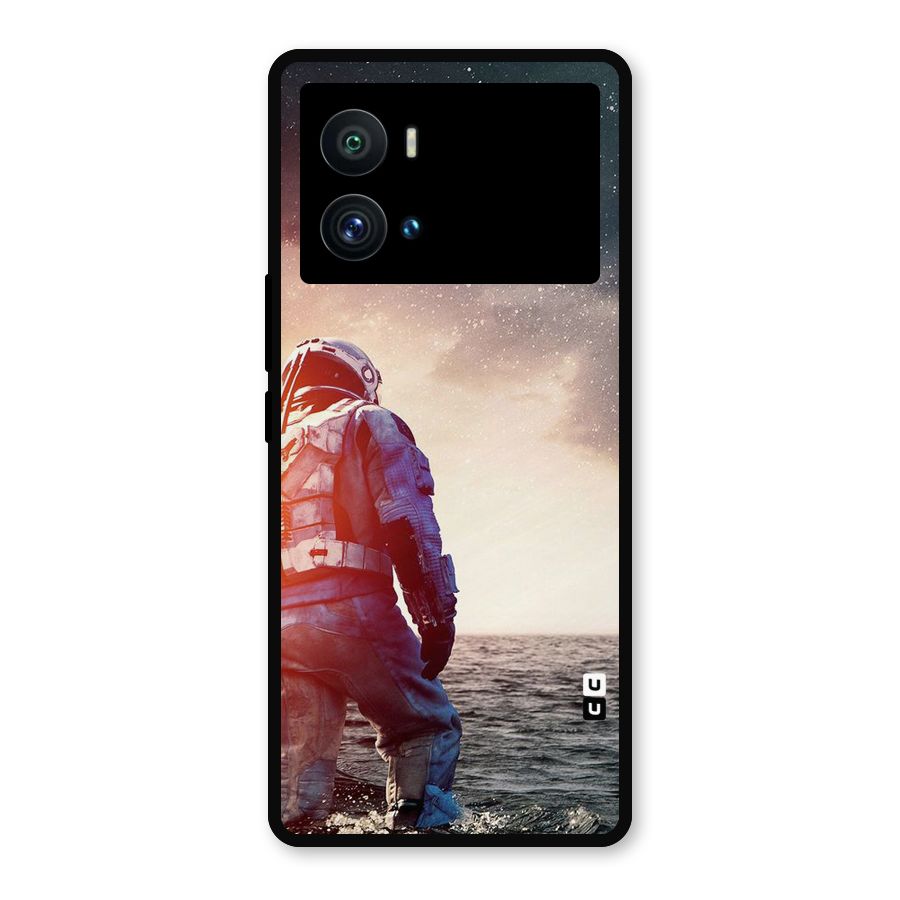 Water Astronaut Metal Back Case for iQOO 9 Pro