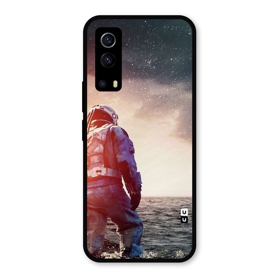 Water Astronaut Metal Back Case for iQOO Z3