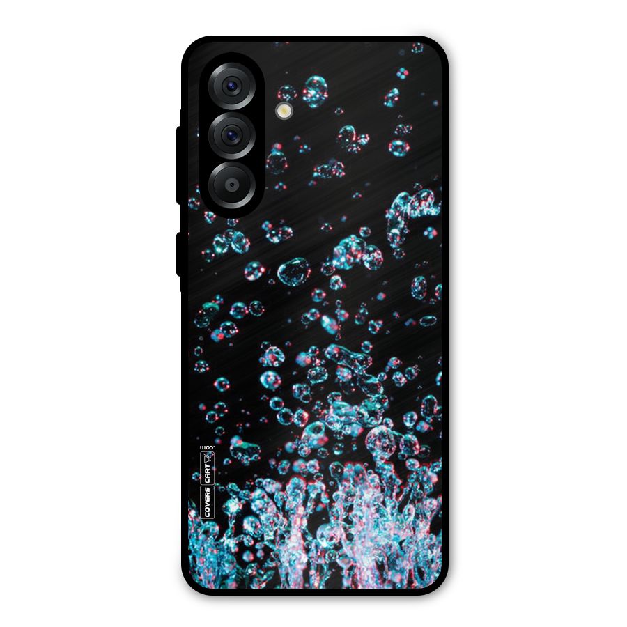 Water Droplets Metal Back Case for Galaxy A36