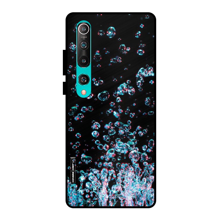 Water Droplets Metal Back Case for Mi 10