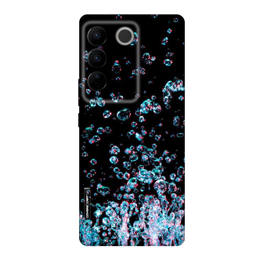 Water Droplets Original Polycarbonate Back Case for Vivo V27