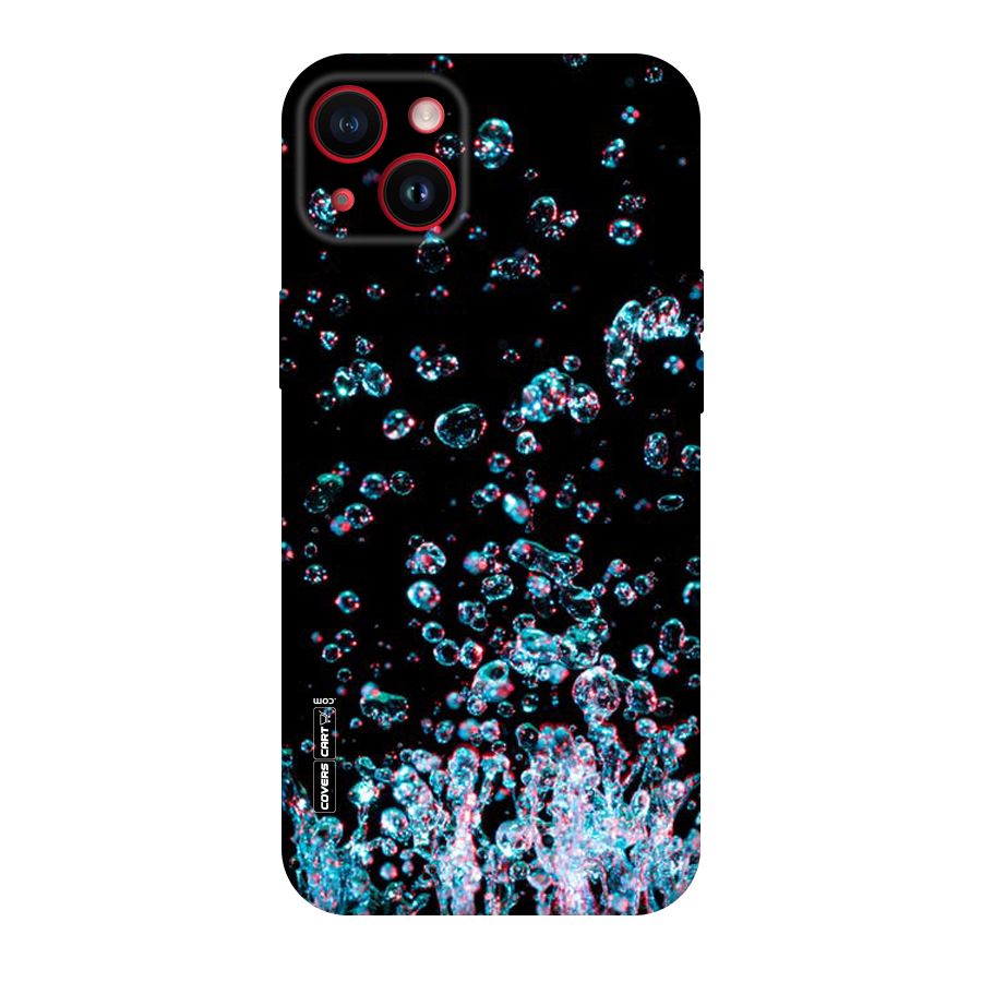 Water Droplets Original Polycarbonate Back Case for iPhone 14 Plus