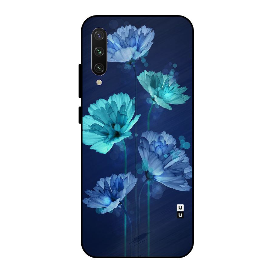 Water Flowers Metal Back Case for Mi A3
