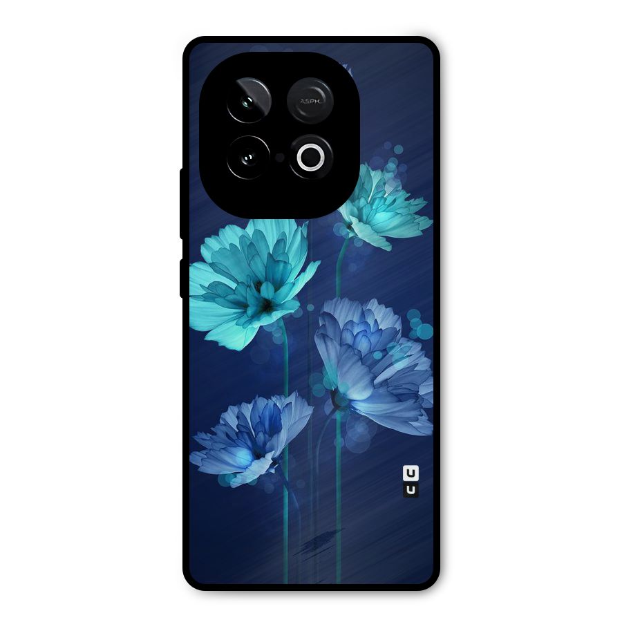 Water Flowers Metal Back Case for iQOO Neo 10