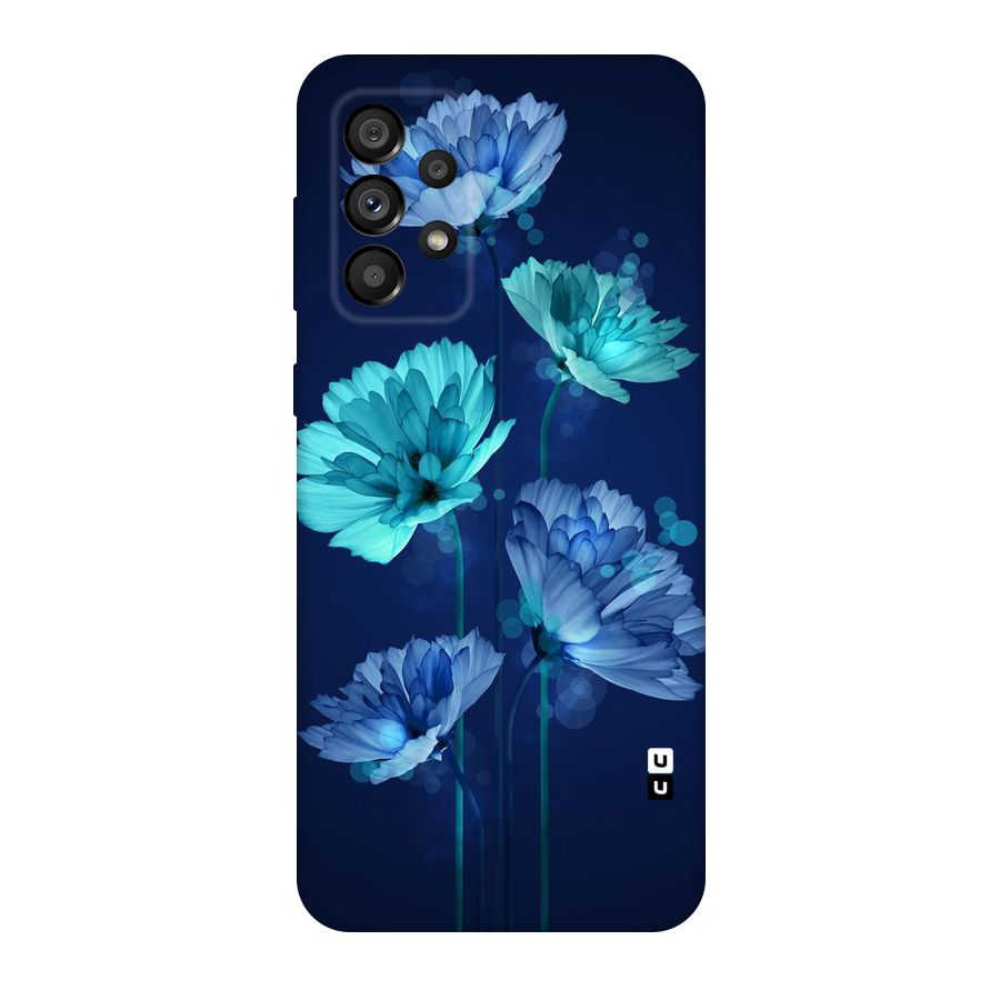 Water Flowers Original Polycarbonate Back Case for Galaxy A73 5G