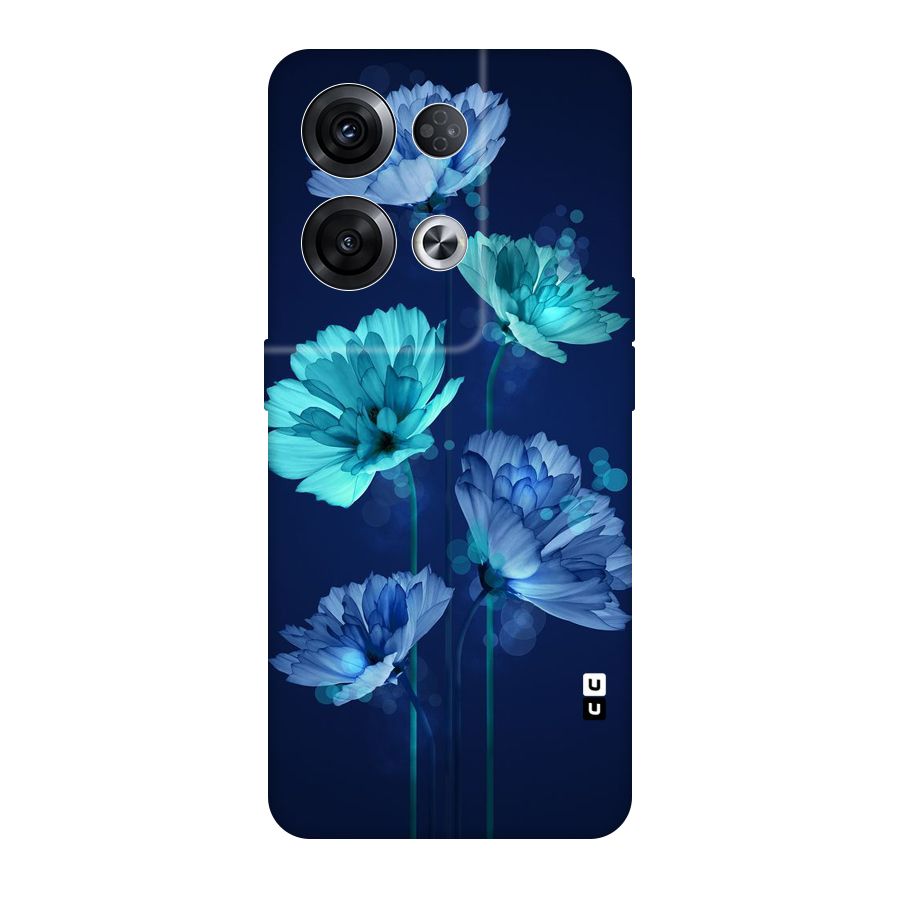 Water Flowers Original Polycarbonate Back Case for Oppo Reno8 Pro 5G