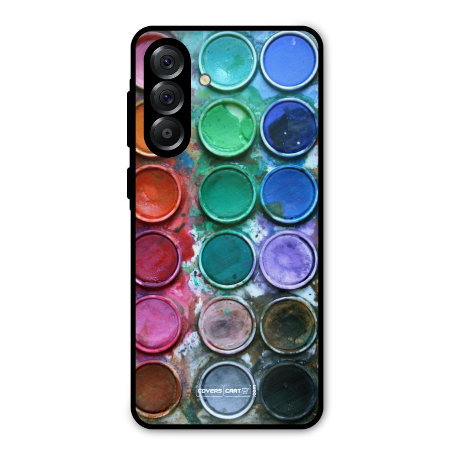 Water Paint Box Metal Back Case for Galaxy A36