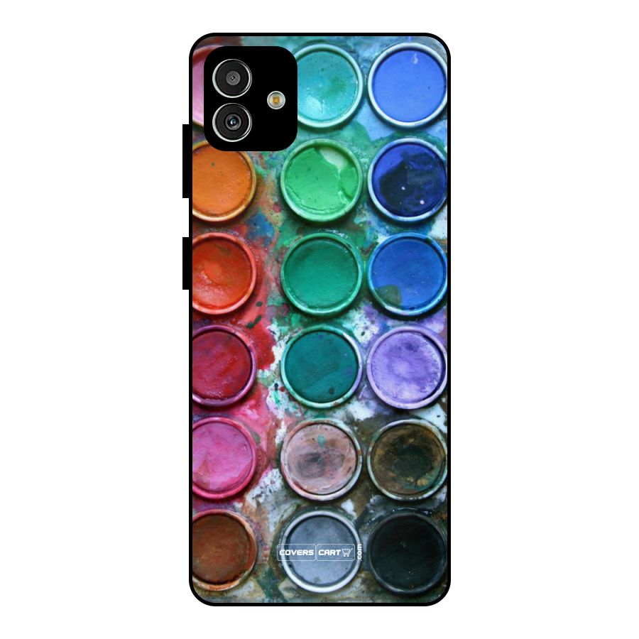 Water Paint Box Metal Back Case for Galaxy M13 5G
