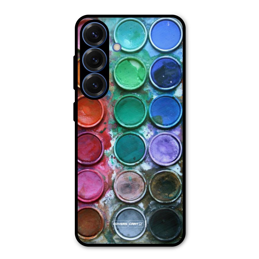 Water Paint Box Metal Back Case for Galaxy S25