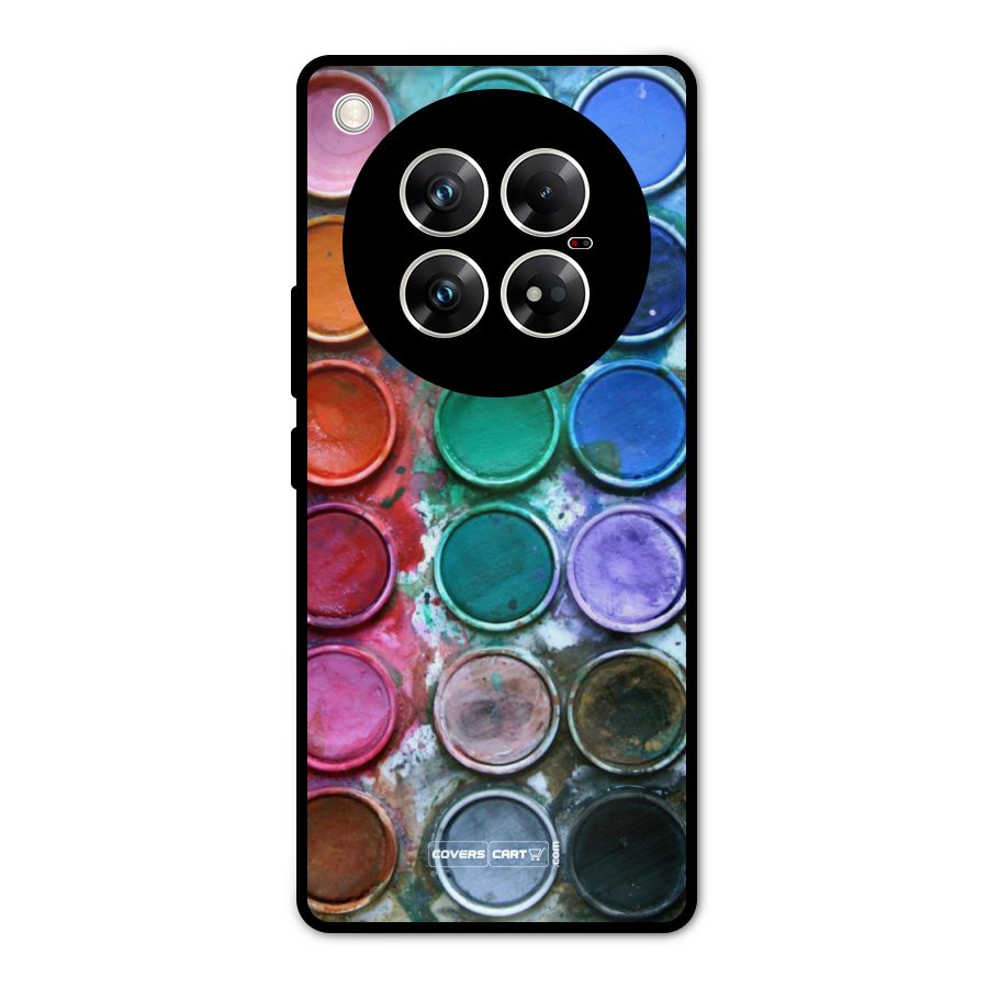 Water Paint Box Metal Back Case for Infinix Zero 40 5G