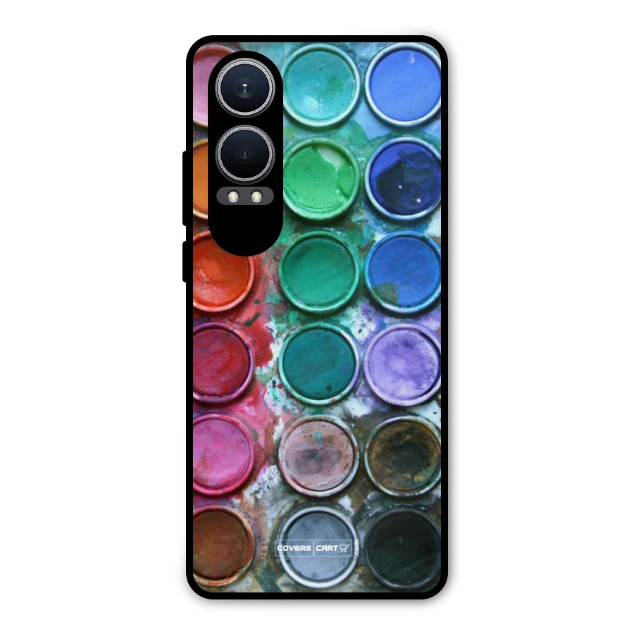 Water Paint Box Metal Back Case for OnePlus Nord CE4 Lite