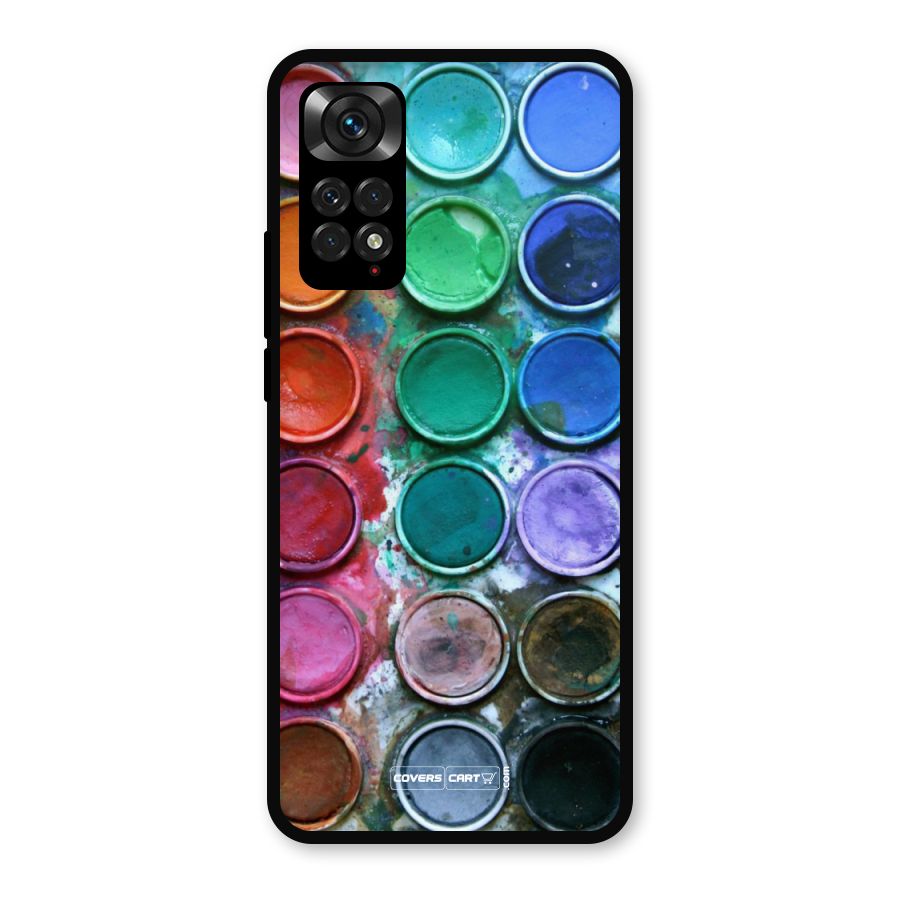 Water Paint Box Metal Back Case for Redmi Note 11s