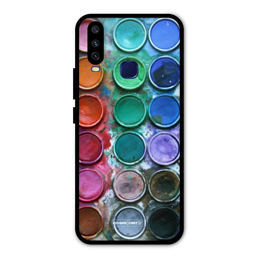 Water Paint Box Metal Back Case for Vivo V17