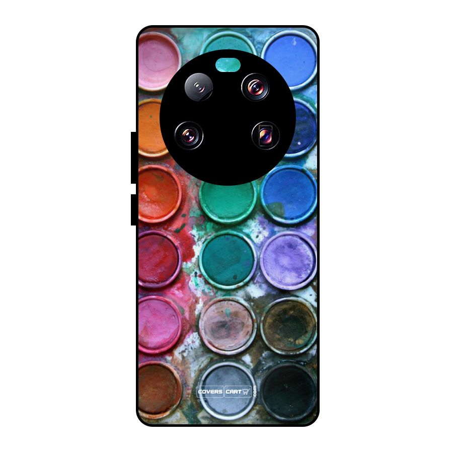 Water Paint Box Metal Back Case for Xiaomi 13 Ultra