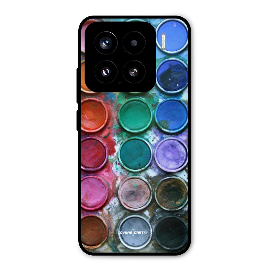 Water Paint Box Metal Back Case for Xiaomi 15