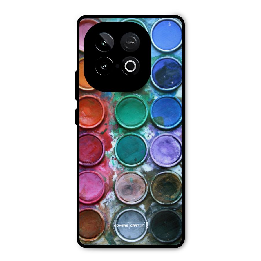 Water Paint Box Metal Back Case for iQOO Neo 10