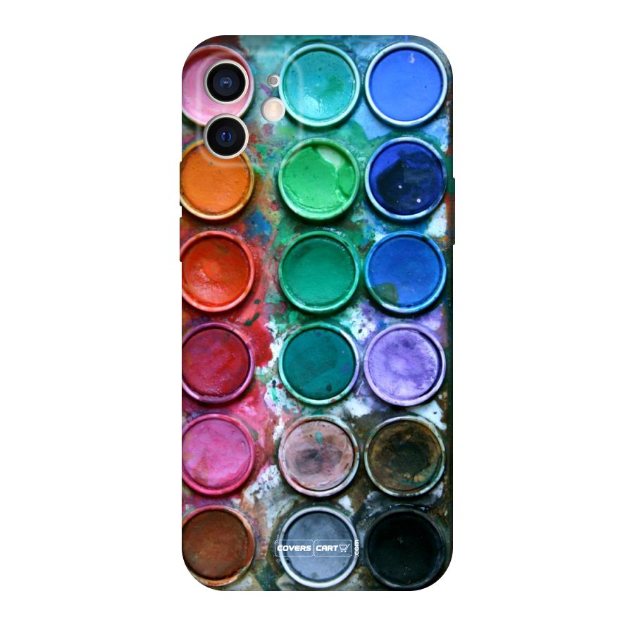 Water Paint Box Original Polycarbonate Back Case for iPhone 12
