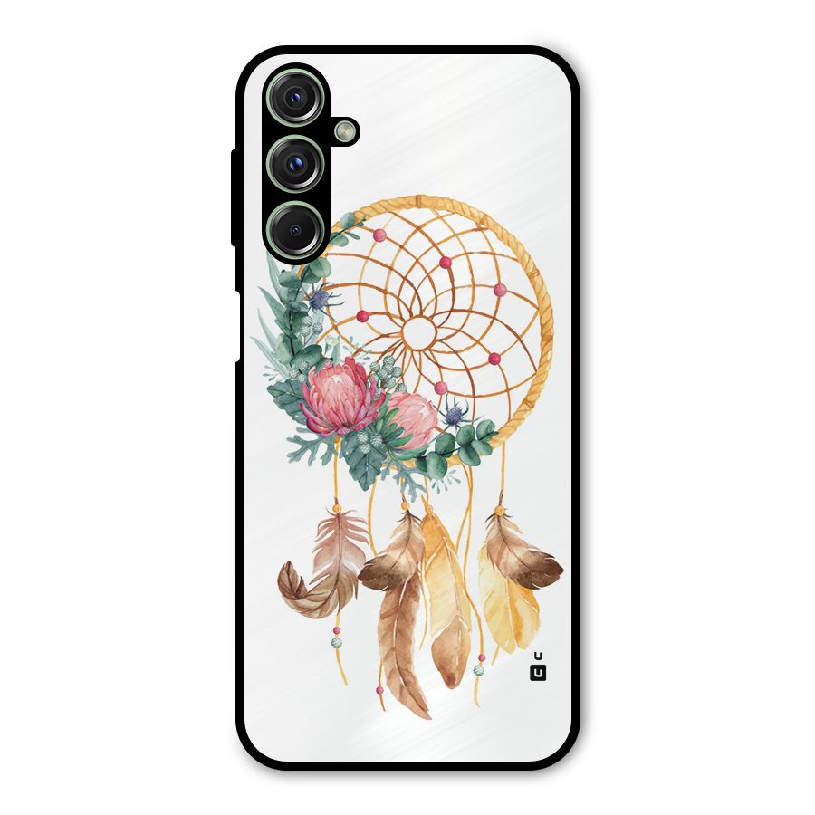 Watercolor Dreamcatcher Metal Back Case for Galaxy F34