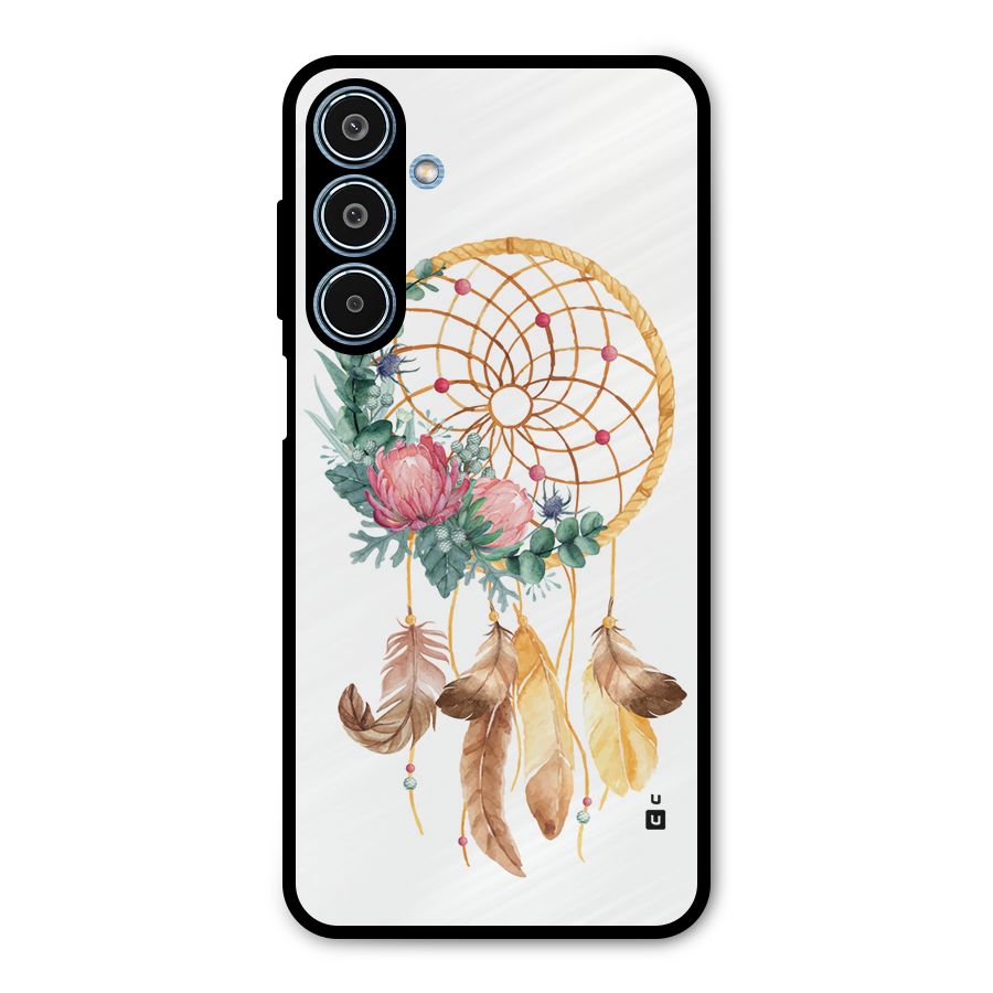 Watercolor Dreamcatcher Metal Back Case for Galaxy M35