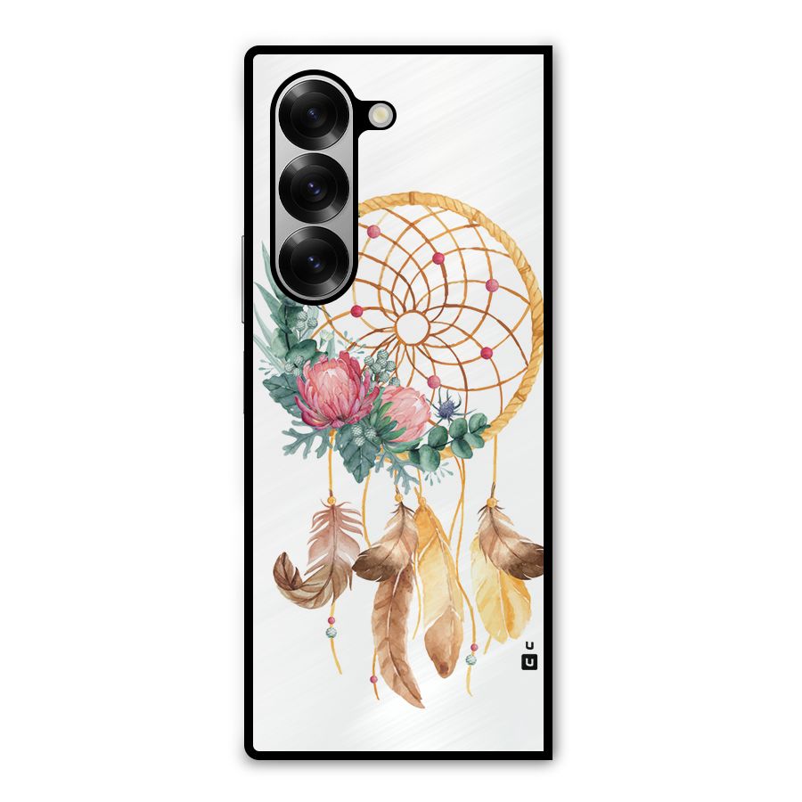 Watercolor Dreamcatcher Metal Back Case for Galaxy Z Fold6